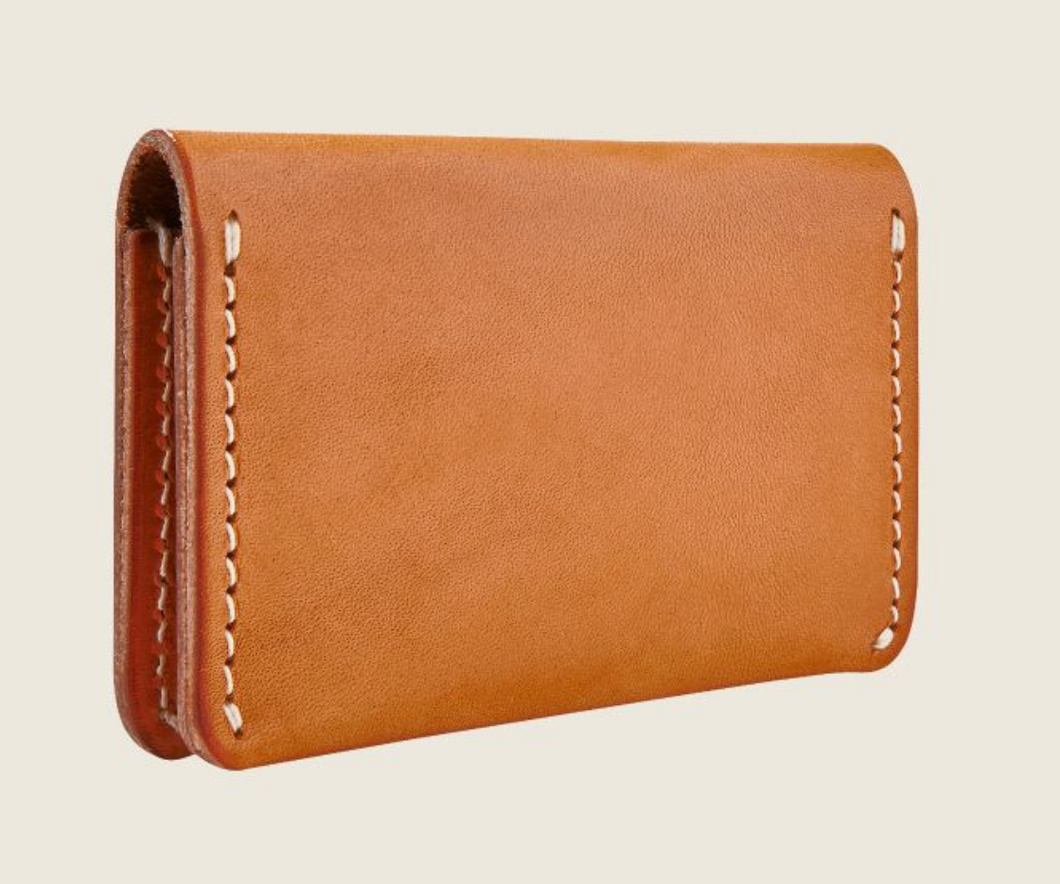 REDWING- CARD HOLDER WALLET- LONDON TAN-VEG