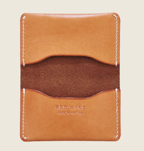Load image into Gallery viewer, REDWING- CARD HOLDER WALLET- LONDON TAN-VEG
