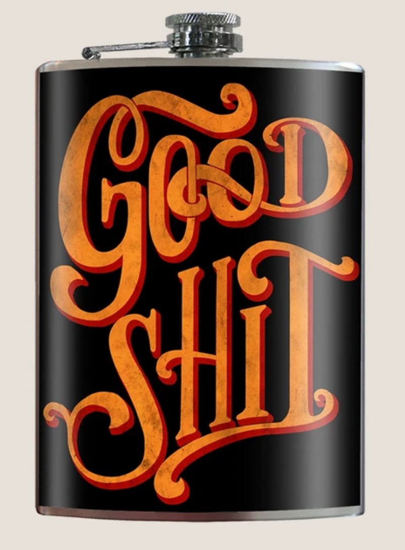 TRIXIE & MILO- GOOD SHIT FLASK