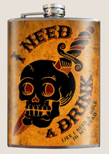 Load image into Gallery viewer, TRIXIE &amp; MILO- I NEED A DRINK FLASK
