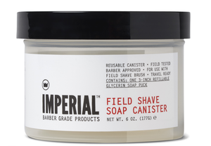 IMPERIAL- FIELD SHAVE SOAP CANISTER