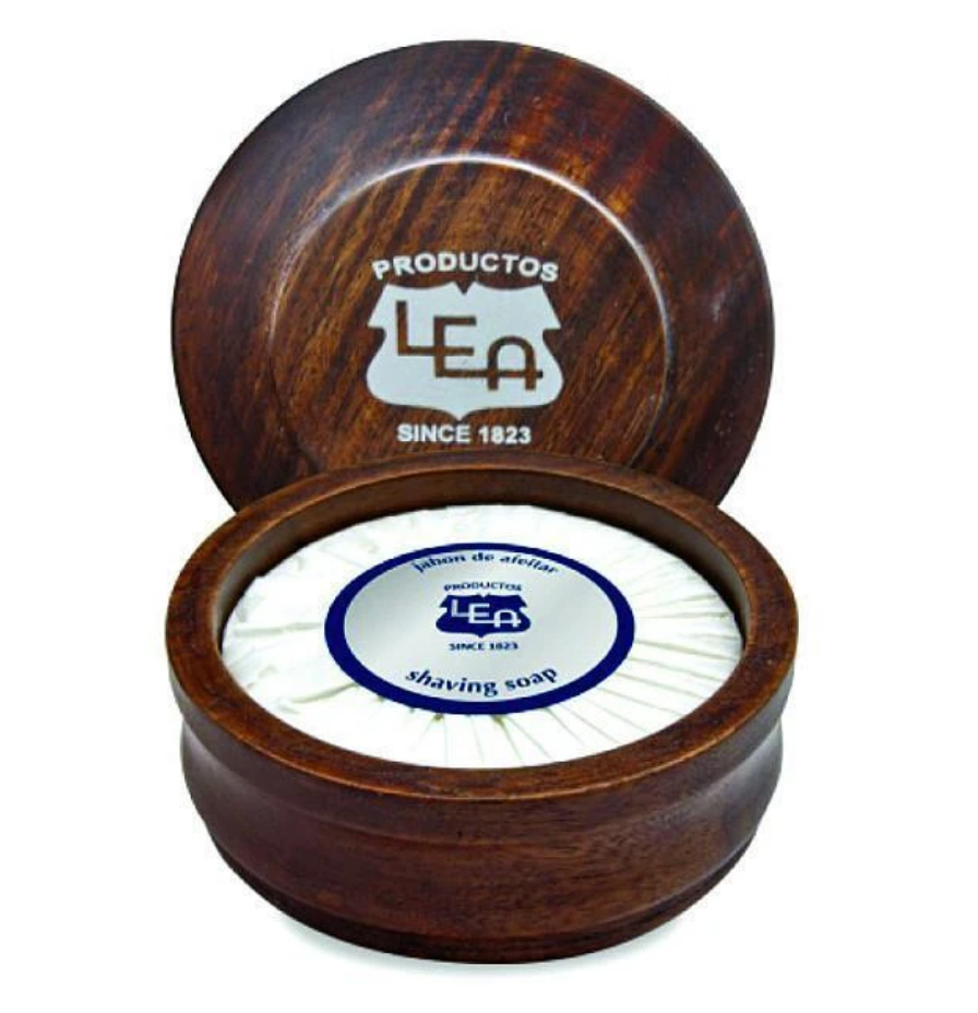 LEA CLASSIC- SHAVING SOAP IN WOODEN BOWL