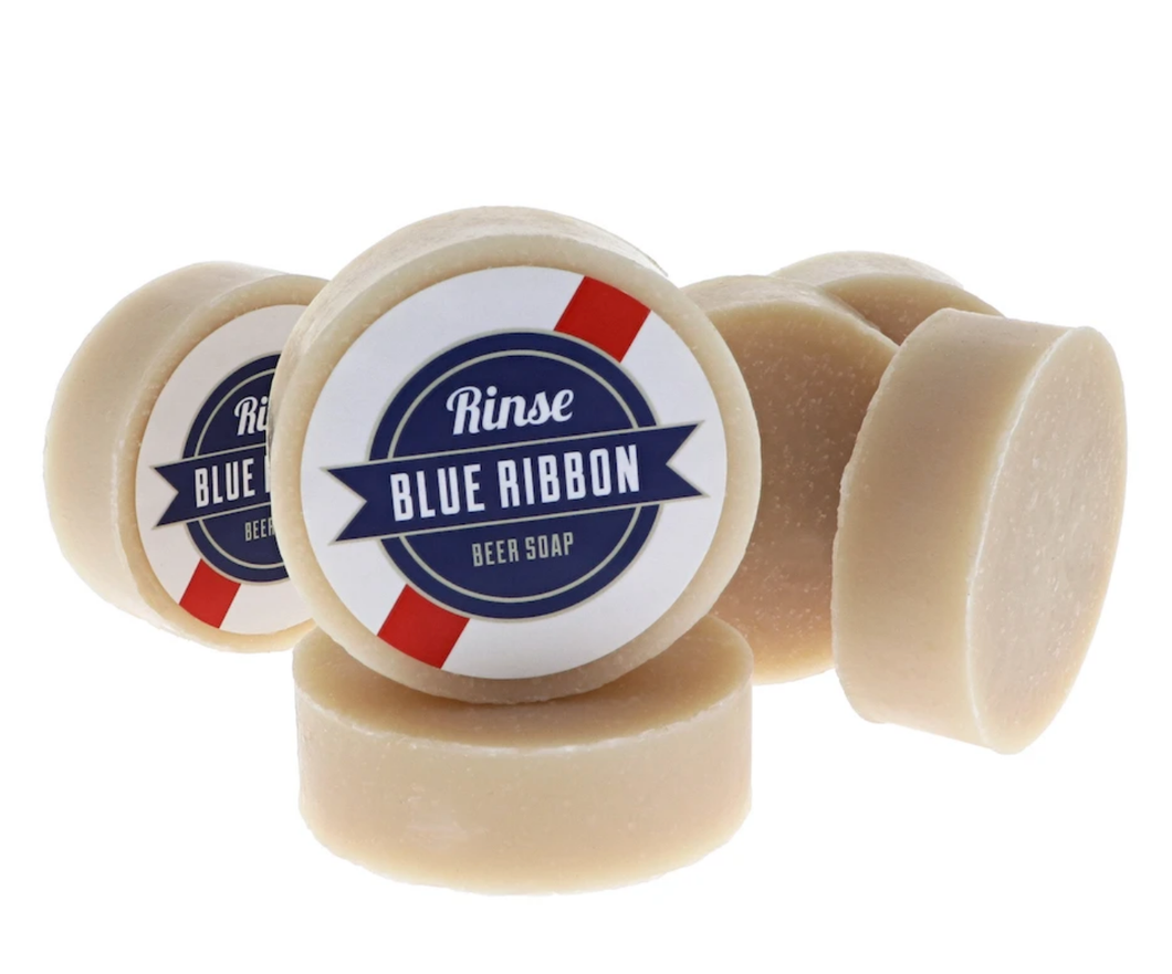 RINSE- BLUE RIBBON BEER SOAP