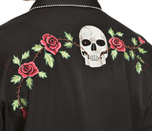Load image into Gallery viewer, SCULLY- SKULL &amp; ROSES EMBROIDERED WESTERN
