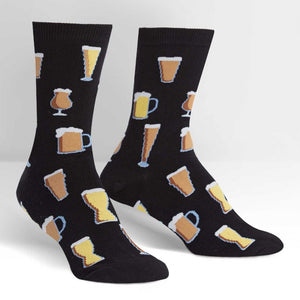 SOCK IT TO ME- PROST! CHEERS BEERS! MEN'S CREW SOCKS