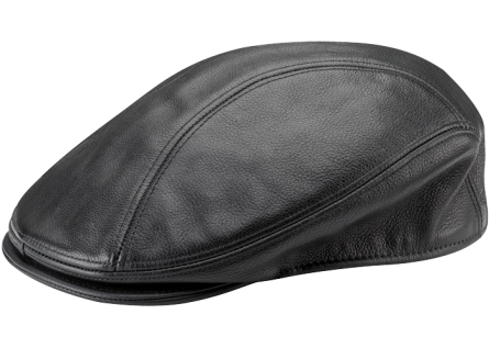 NEW YORK HAT- LEATHER CAP