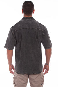 SCULLY- BLACK DISTRESSED TRAVELER