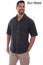 Load image into Gallery viewer, SCULLY TRAVELER | GUN METAL I VALLARTA BLUE I WHITE
