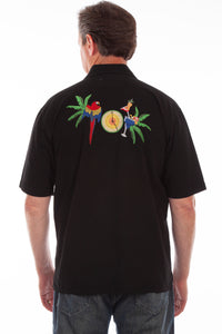 SCULLY- FIVE O'CLOCK EMBROIDERED SHIRT