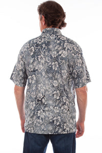 SCULLY- TROPICAL FLORAL SHORT SLEEVE
