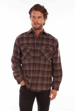 Load image into Gallery viewer, SCULLY- WOOL BLEND FLANNEL SHIRT ASST COLORS
