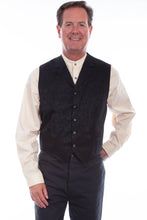 Load image into Gallery viewer, SCULLY- SILK VEST IN BLACK- GREY- RED
