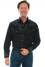 Load image into Gallery viewer, SCULLY- LONGHORN WESTERN SHIRT
