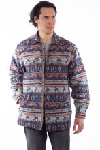 Load image into Gallery viewer, SCULLY- SOUTHWEST SHIRT JACKET NAVY
