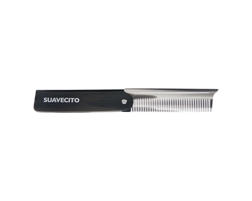 SUAVECITO- DELUXE BLACK FOLDING COMB