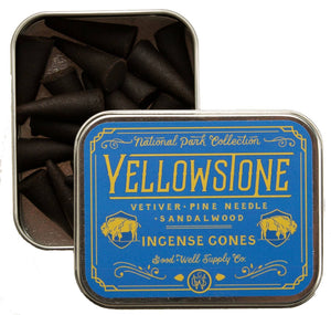 GOOD & WELL | YELLOWSTONE INCENCE CONES